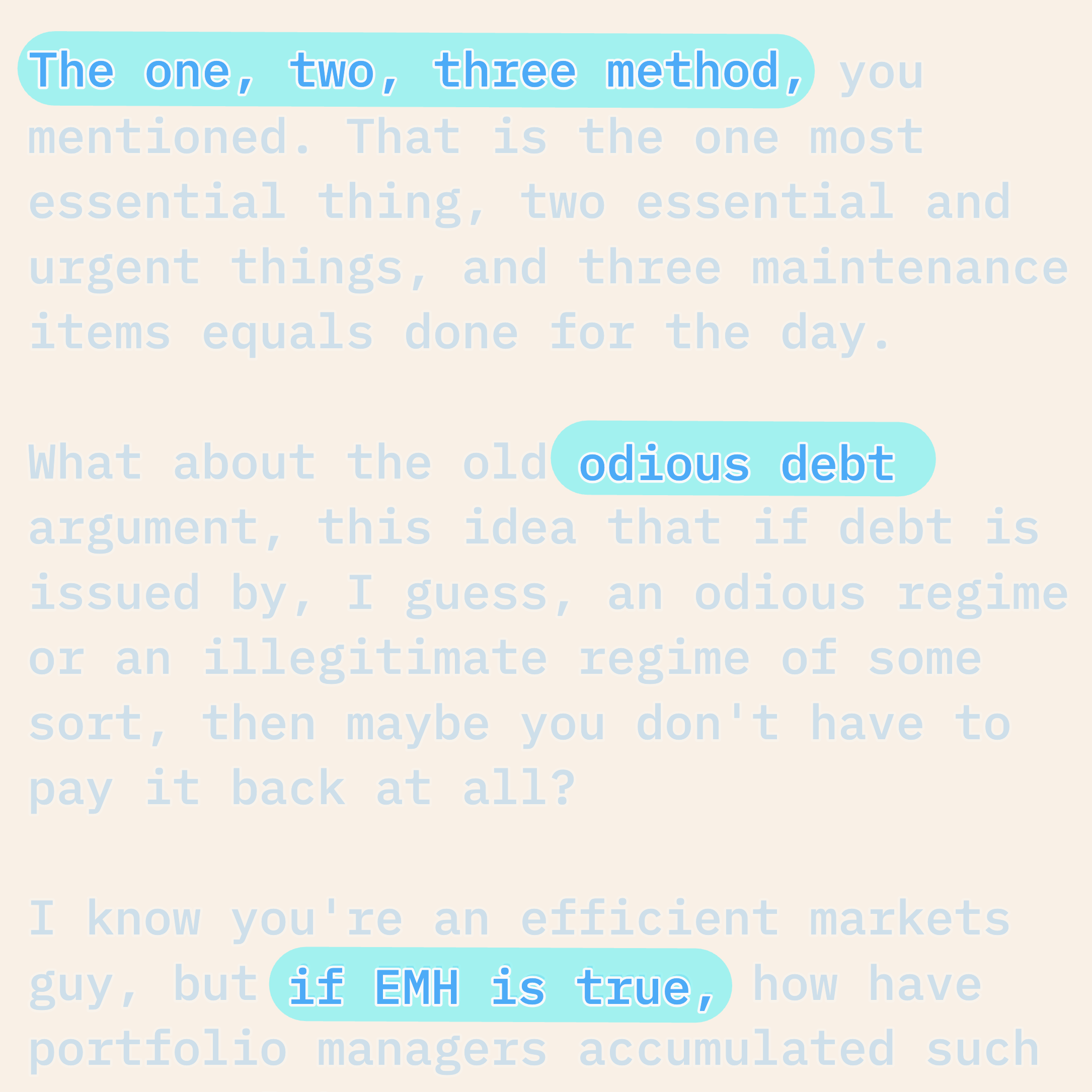 Taking our own past and haunting us with it thumbnail